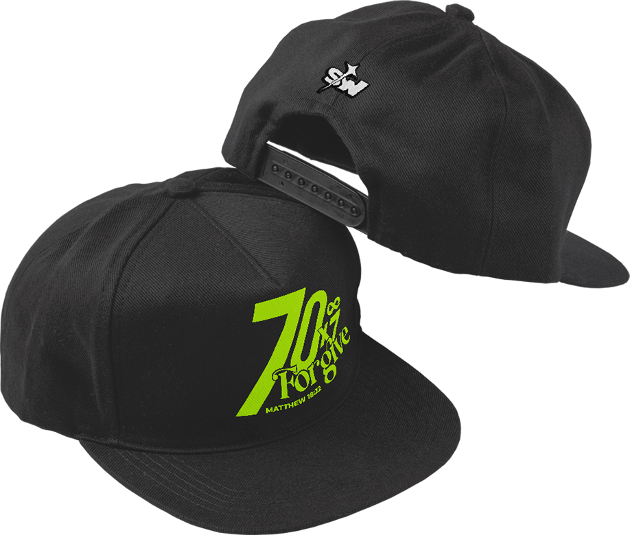 70x7 : Matthew 18:22| Snapback Cap