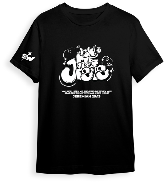 Ask me about Jesus : Jeremiah 29:13 | Regular T-shirt