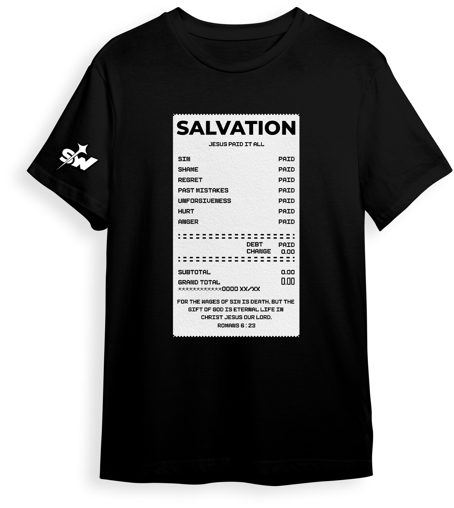 Jesus Paid it All : Romans 6 : 23| Regular T-shirt